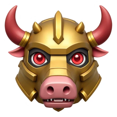 Minecraft Piglin sticker