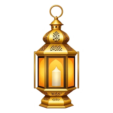 Can you generate a Ramadan lantern  sticker