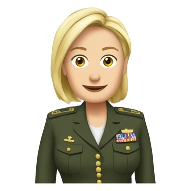 Marine le pen sticker