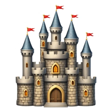 luxurious castle sticker