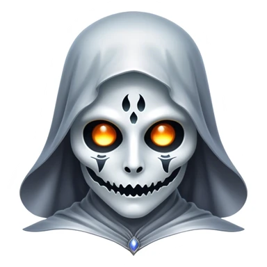 Cinematic and Ultra realistic 32k HD hauntingly beautiful specter with Balanced features, highly detailed, glowing with silver light, high shine, remembrance, a painting of white silver, fanciful, enchanting. The image is so lifelike it could leap off the canvas at any moment sticker