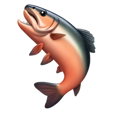 gay salmon emoji sticker