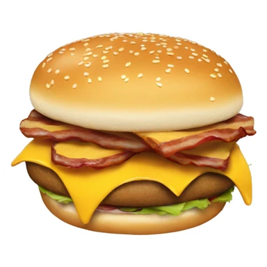 Bacon cheeseburger  sticker