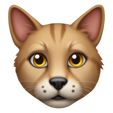 Mongrel cat  sticker