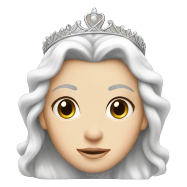 white princess sticker