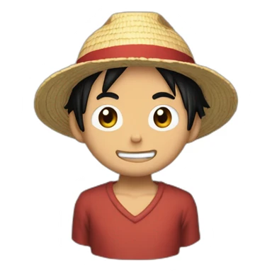 luffy qui bois une biérre sticker