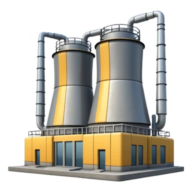 Transformer and power plant sticker