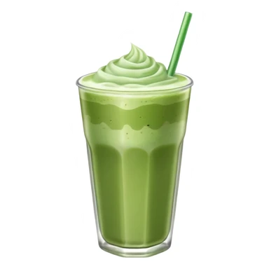 Iced matcha latte  sticker