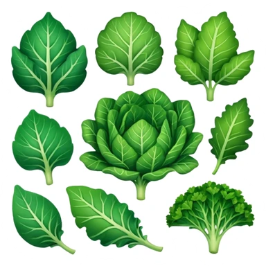 Leafy greens sticker