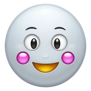 Hazme un emoji de perlas sin caras sticker