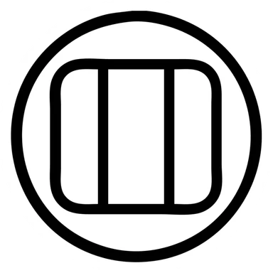 Create the Italian flag as a circle with emphasized edges, clean design, no text, and transparent background. Maximize quality and clarity with a neat and precise look. sticker