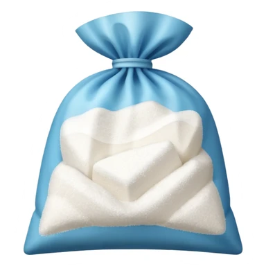 bag of sugar no face sticker