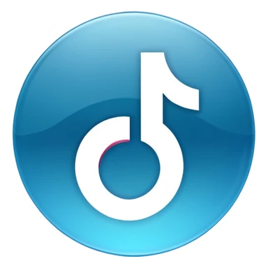 Tik tok mavi tik sticker