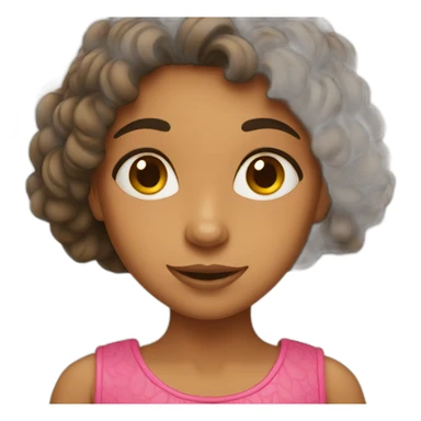 Spanish girl sticker