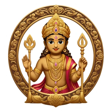 Murugan vel sticker