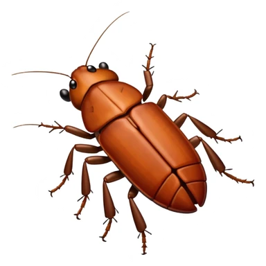 Cockroach moving  sticker