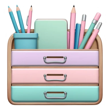 aesthetic school supplies cottage core sticker