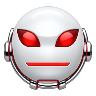  White And Red Cyber Aesthetic Deco sticker