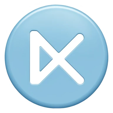 light blue circle  with white check mark in the middle  sticker