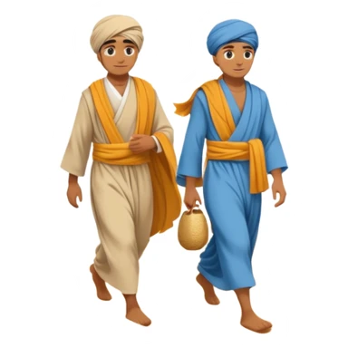 Desert Nomad Travelers sticker