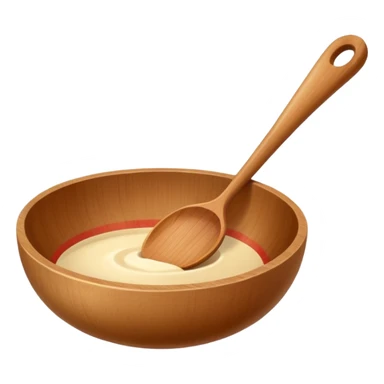 wooden kitchen utensils and items sticker