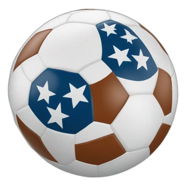 Ballon de football américain sticker