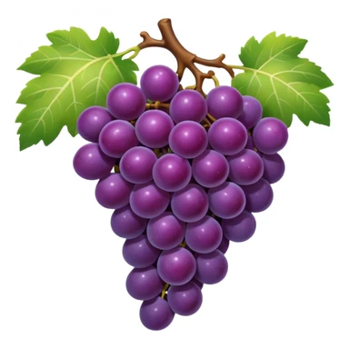 purple grapes sticker