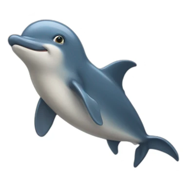 dauphin mignon sticker