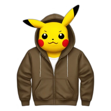 Pikachu Travis Scott shoes ovo drake hoodie sticker