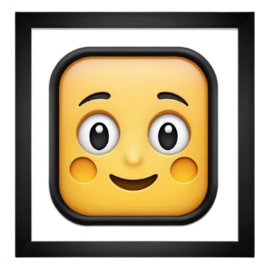 framed wall picture with border sticker