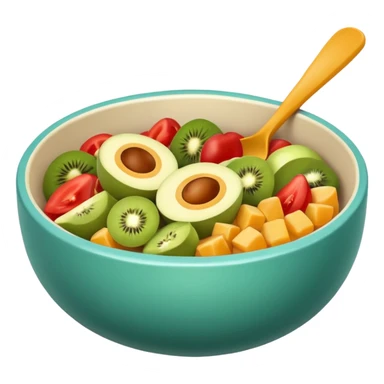 healthy bowl sticker