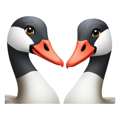 Canadian geese sticker