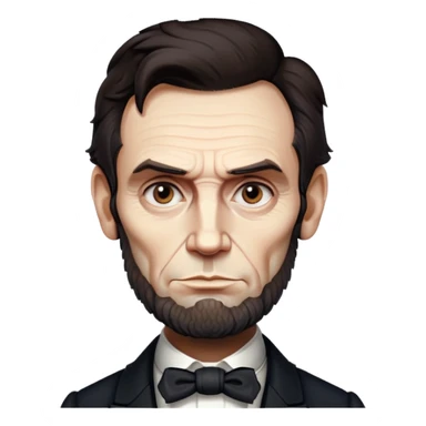 Abraham Lincoln mind blowing  sticker