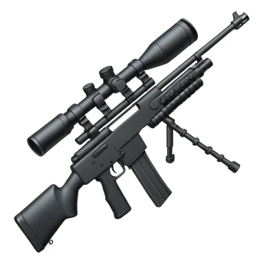 Rifle Gun sticker