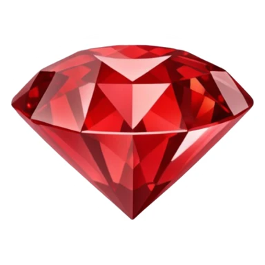 Red Diamond Crystal with "RED" written in the centerRed Diamond Crystal with "RED" written in the center sticker