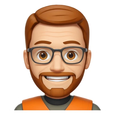 gordon freeman smiling just head  sticker