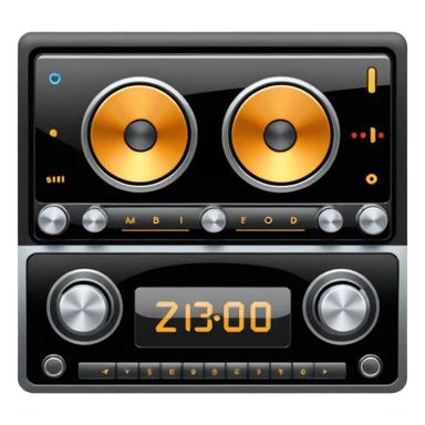 loud music in car sticker