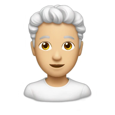 jueza de piel blanca con el mazo sticker