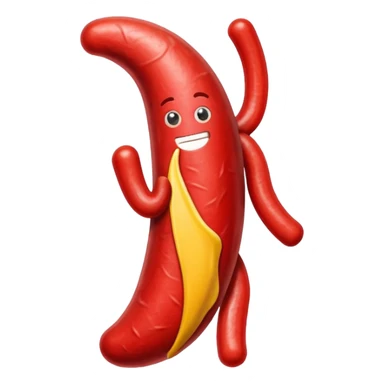 Slim Jim meat sticker