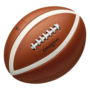 Ballon de rugby sticker