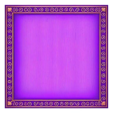 traditional patterned purple carpet sticker