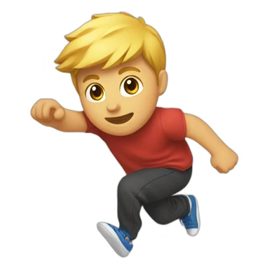 logo parkour sticker