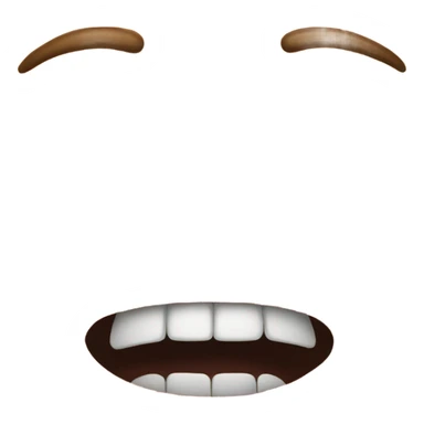 an emoji that bites its lips and blushes sticker