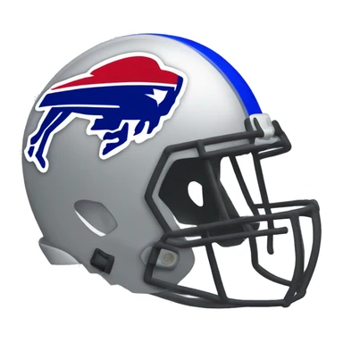 Buffalo Bills football helmet sticker