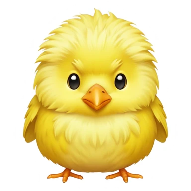 Pajarito tierno tipo canario sticker