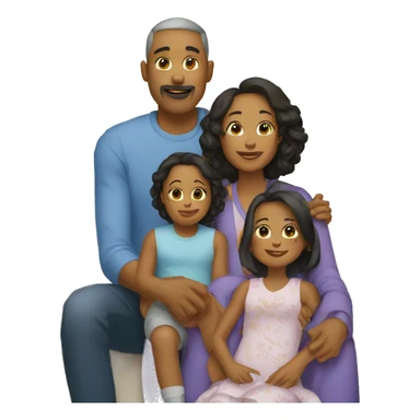 The year of the family 2024 family sticker