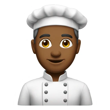 Un cuisinier énervé  sticker