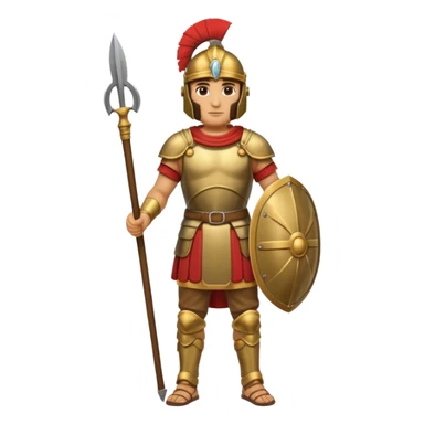 Famoso general cartagines de la época púnica, foto del cuerpo entero sticker