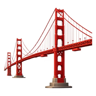 Golden Gate Bridge sticker