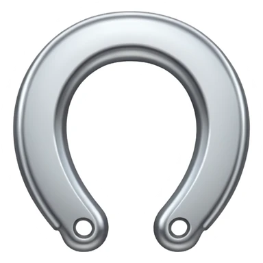 Cute horse shoe sticker